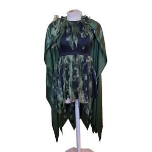 Kids Dark Forest Enchantress Costume‎ Spirit Halloween Size M